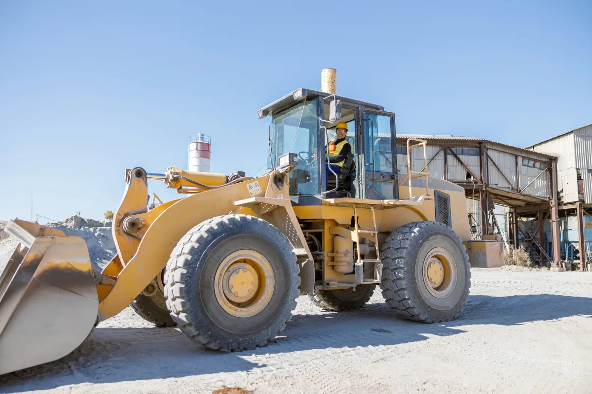 Construction site groundwork equipment
