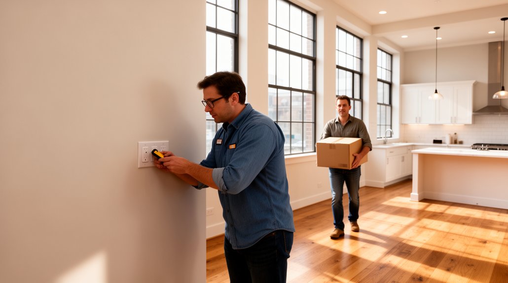 complete inspections finalize move in
