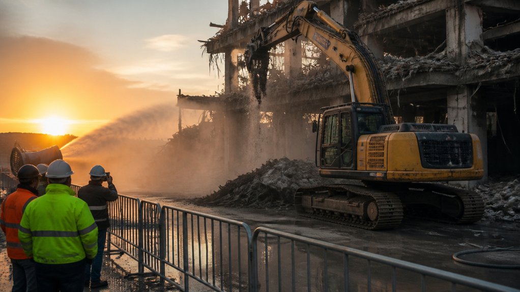demolition machinery safety protocols