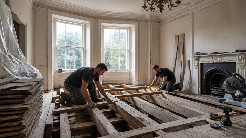 floor and joist replacement