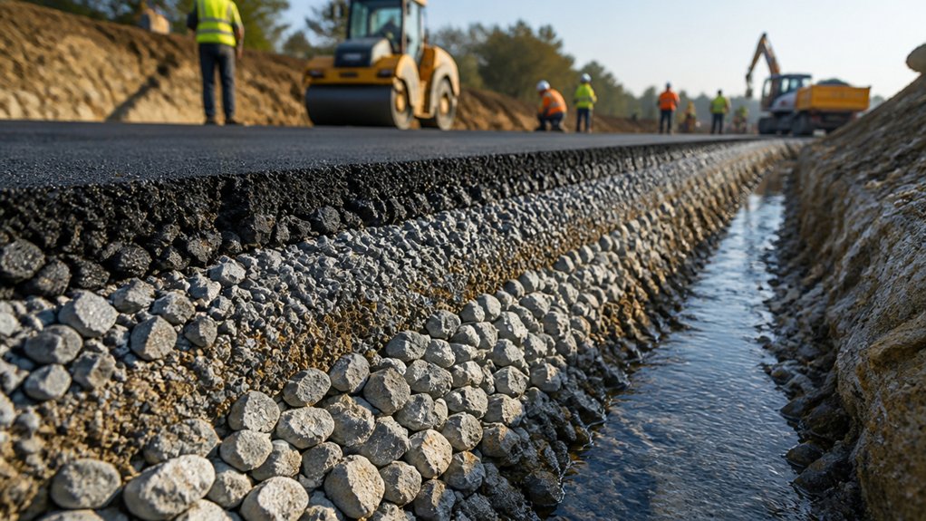 granular material for construction