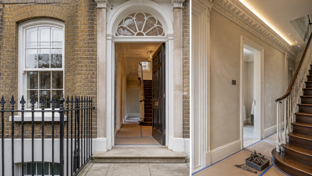 How to Renovate a Georgian Townhouse While Preserving Its Heritage