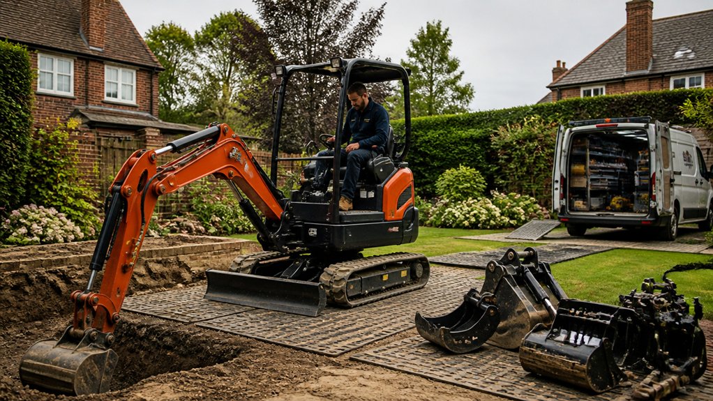 home counties micro digger hire