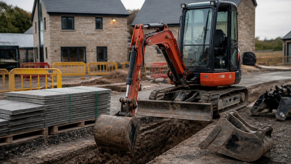 mini digger cost breakdown
