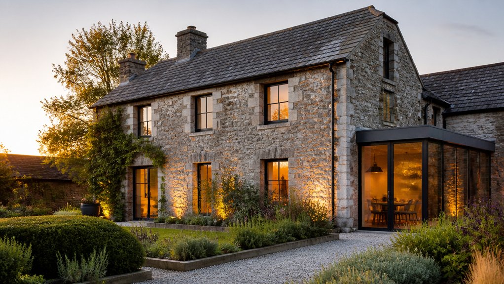 modern farmhouse with tradition