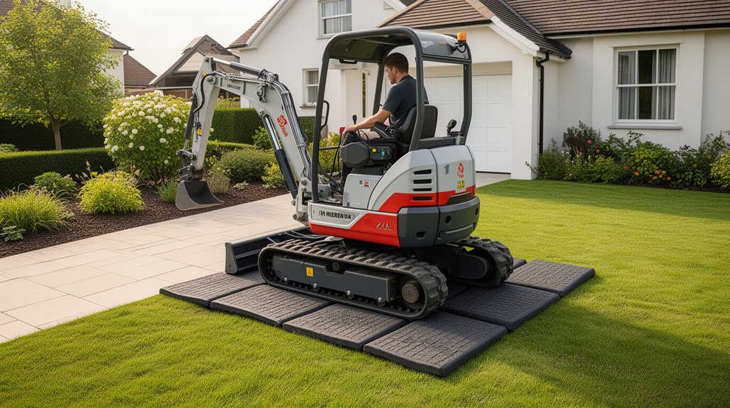 protect surfaces during excavation