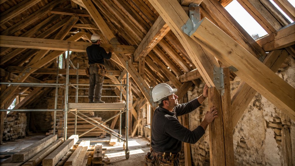 roof repair and reinforcement
