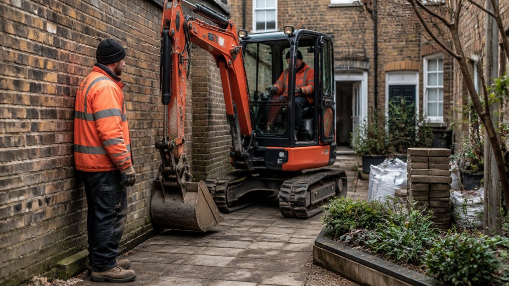 selecting compact excavator size