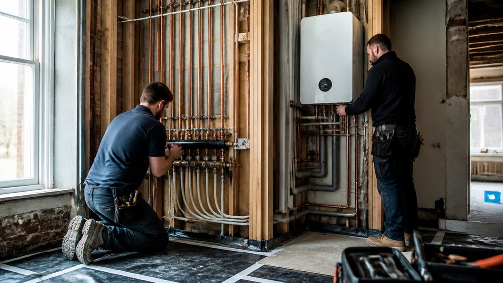 How to Upgrade Plumbing and Heating Systems During a Full Property Renovation