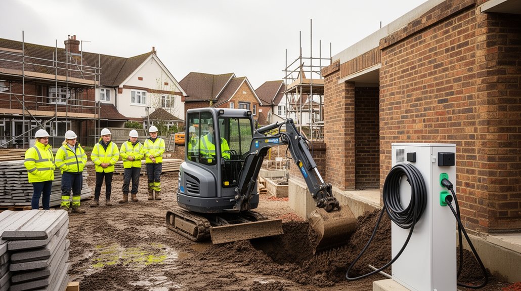 versatile electric digger applications